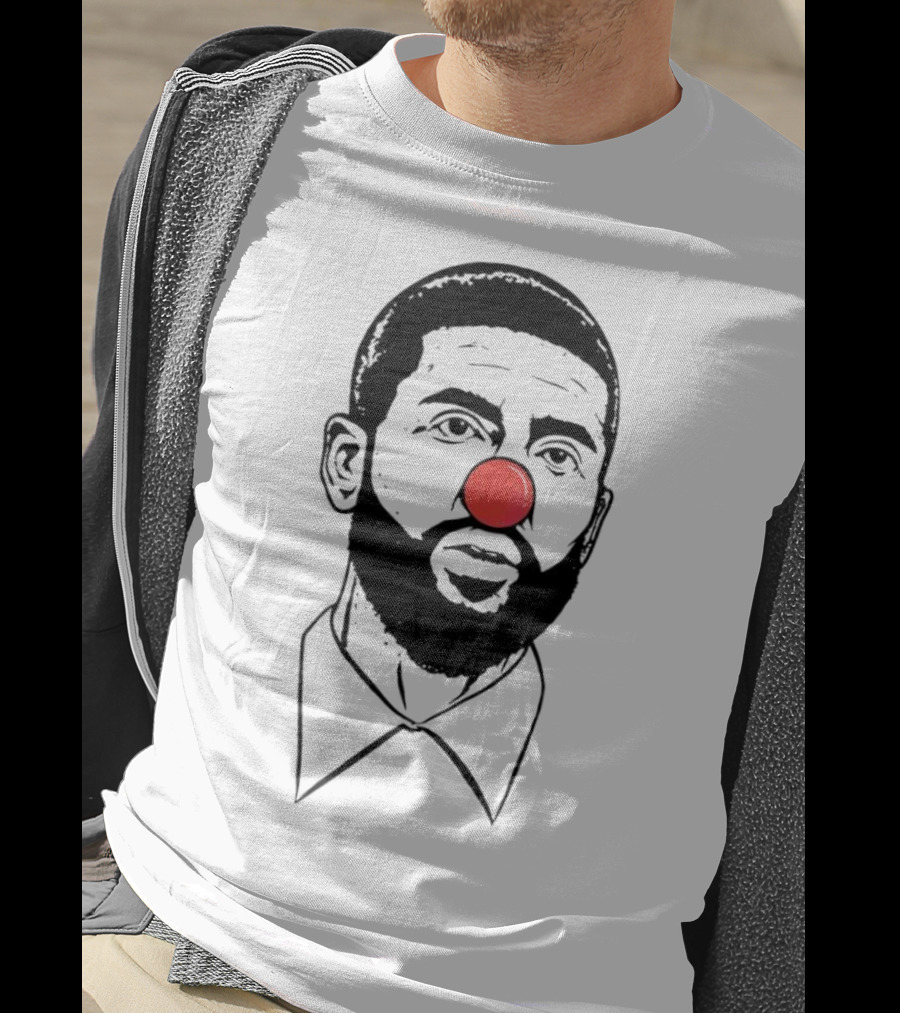 Kyrie Irving Clown Nose Basketball Player T-Shirt