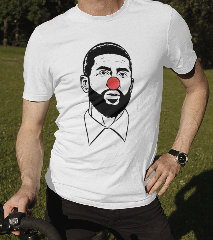 Kyrie Irving Clown Nose Basketball Player T-Shirt