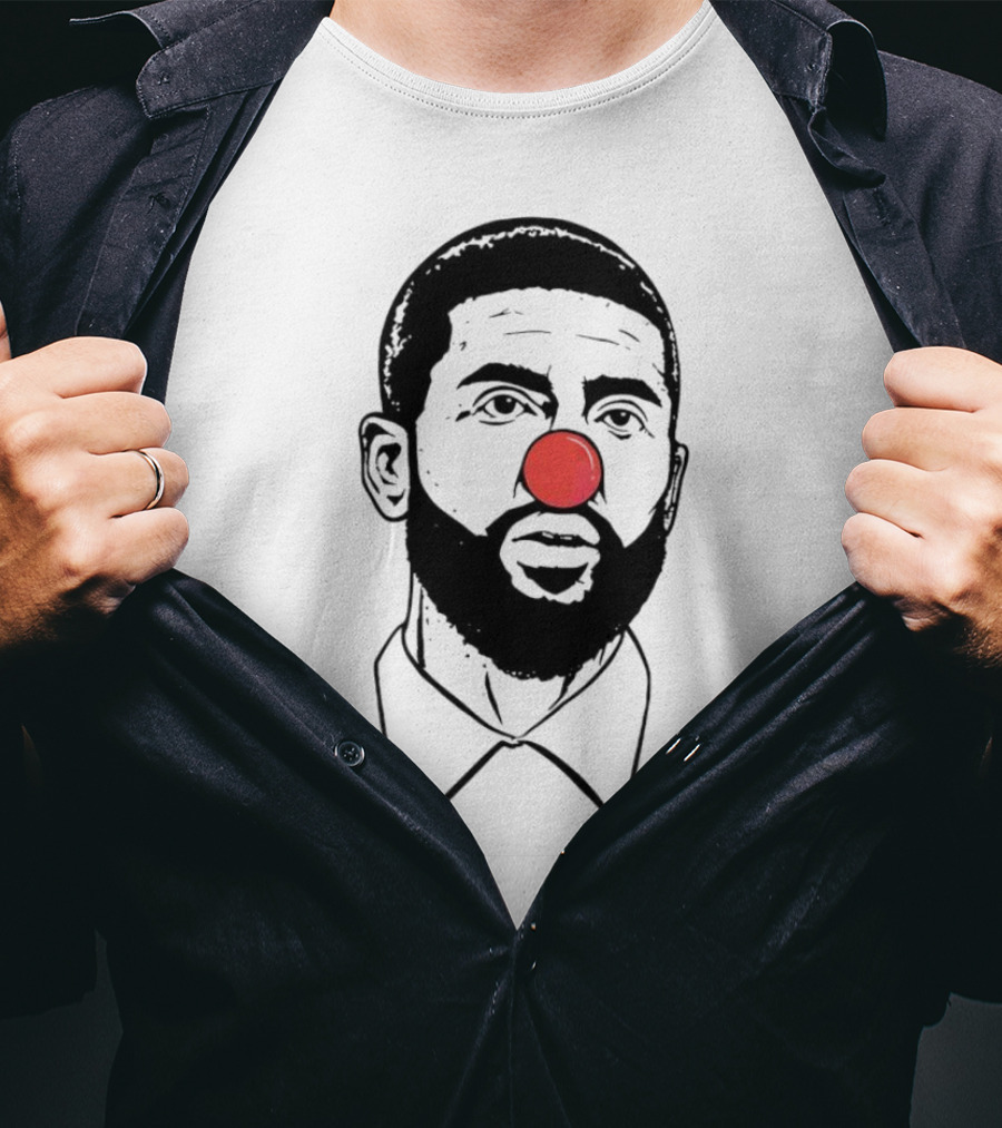 Kyrie Irving Clown Nose Basketball Player T-Shirt