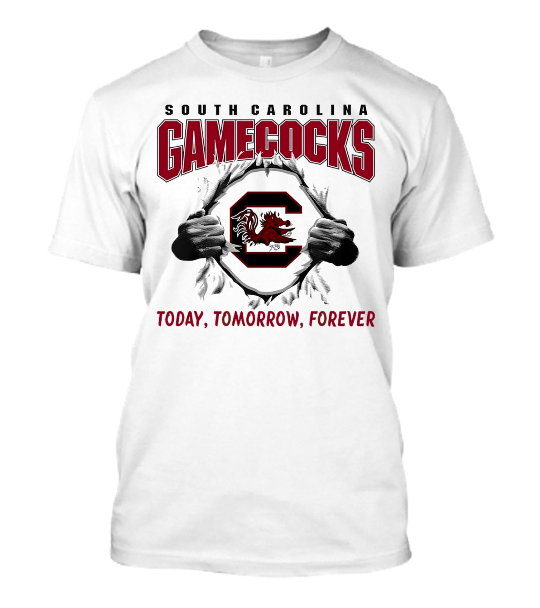 South Carolina Gamecocks Today Tomorrow Forever T-Shirt