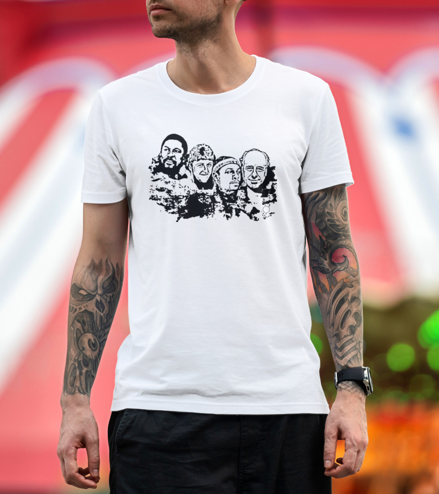 Boston Celtics Legends Mt. Rushmore T-Shirt