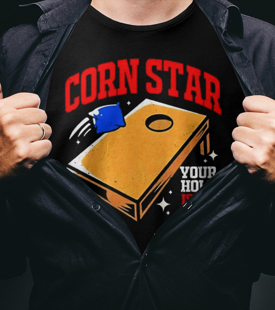 CORN STAR Your Hole Is My Goal Cornhole Game Target T-Shirt