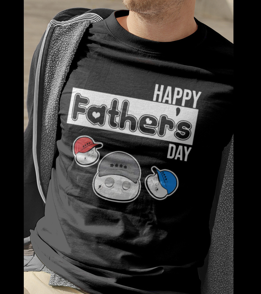 Happy Father’s Day Metokur Inspired Emoji Trio T-Shirt