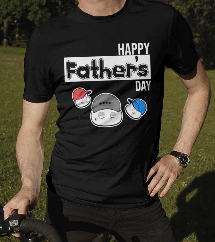 Happy Father’s Day Metokur Inspired Emoji Trio T-Shirt
