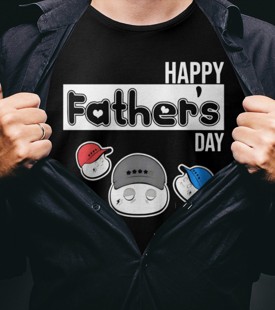 Happy Father’s Day Metokur Inspired Emoji Trio T-Shirt