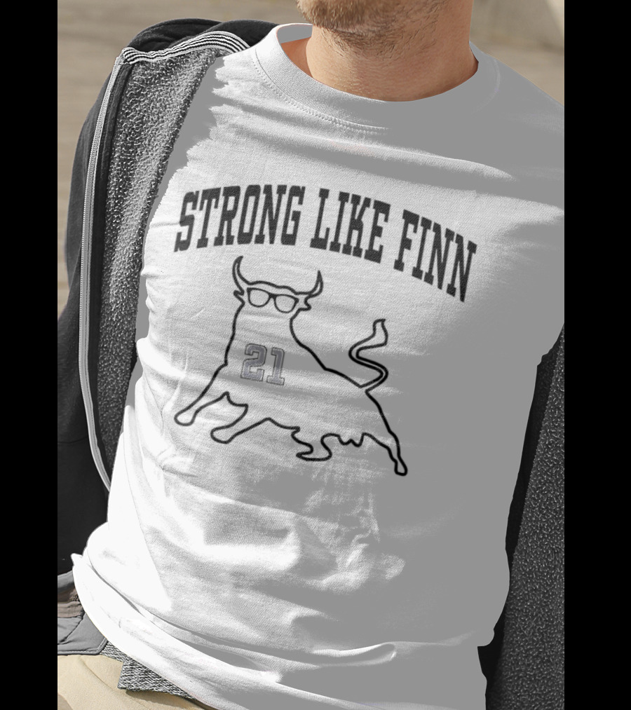 Strong Like Finn Bull 21 T-Shirt