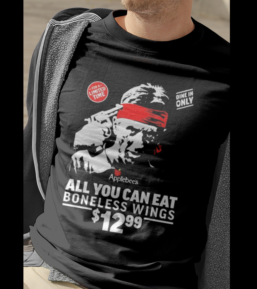 Applebee's All You Can Eat Boneless Wings Dine In Only For A Limited Time $12.99 T-Shirt