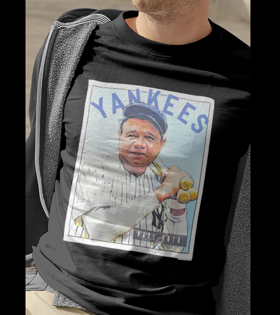 YANKEES Babe Ruth Baseball T-Shirt