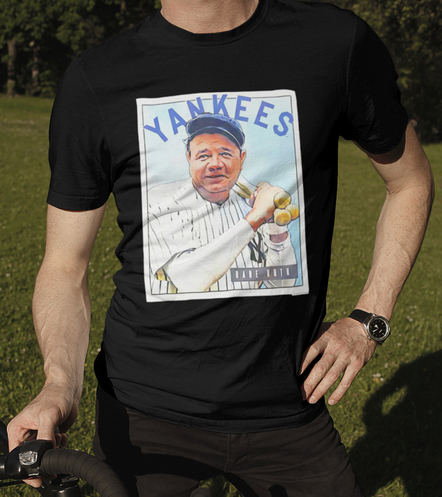 YANKEES Babe Ruth Baseball T-Shirt