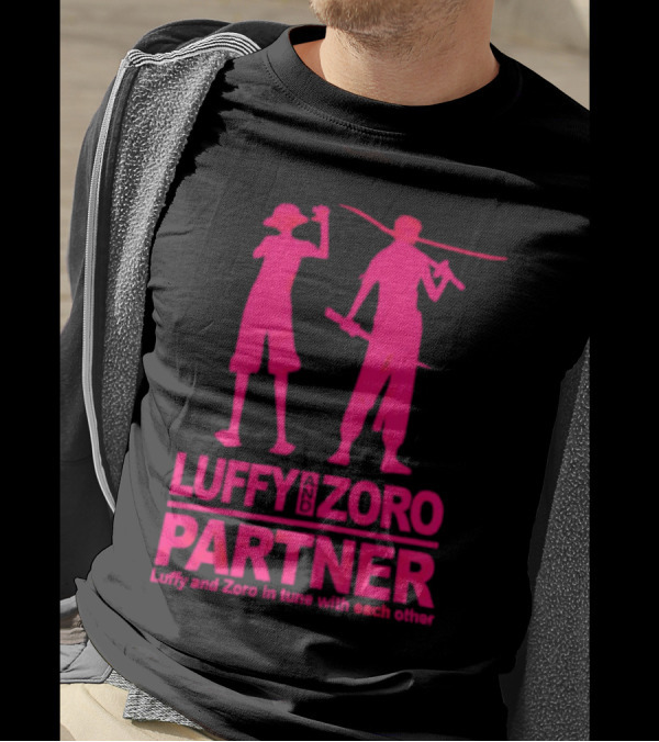 Luffy And Zoro Partner In Tune With Each Other T-Shirt