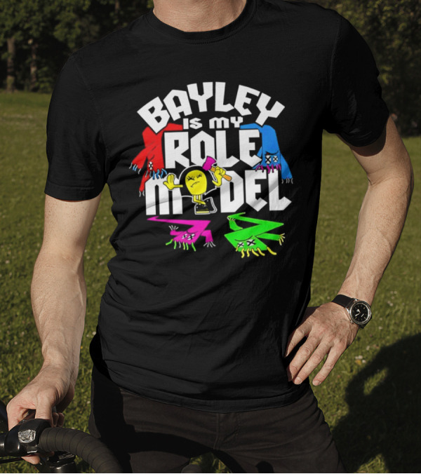 Bayley Is My Role Model Wacky Inflatable Tube Men T-Shirt