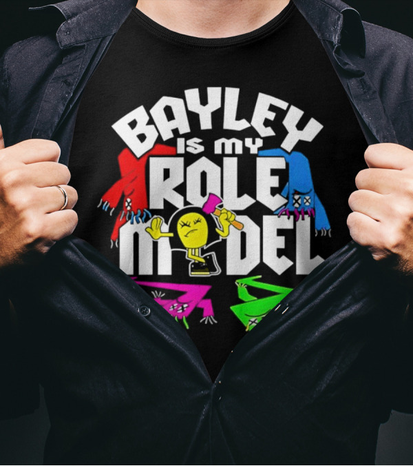 Bayley Is My Role Model Wacky Inflatable Tube Men T-Shirt
