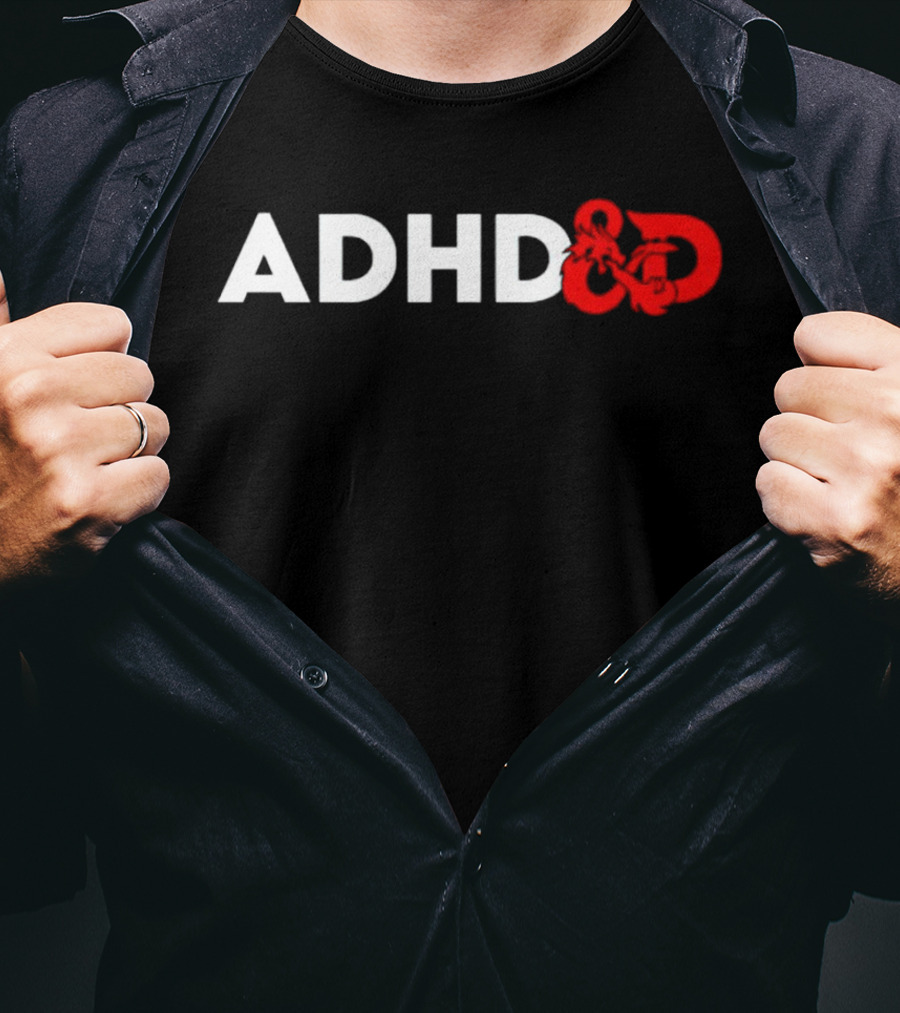Alex Franqueira ADHD Dungeons Dragons T-Shirt