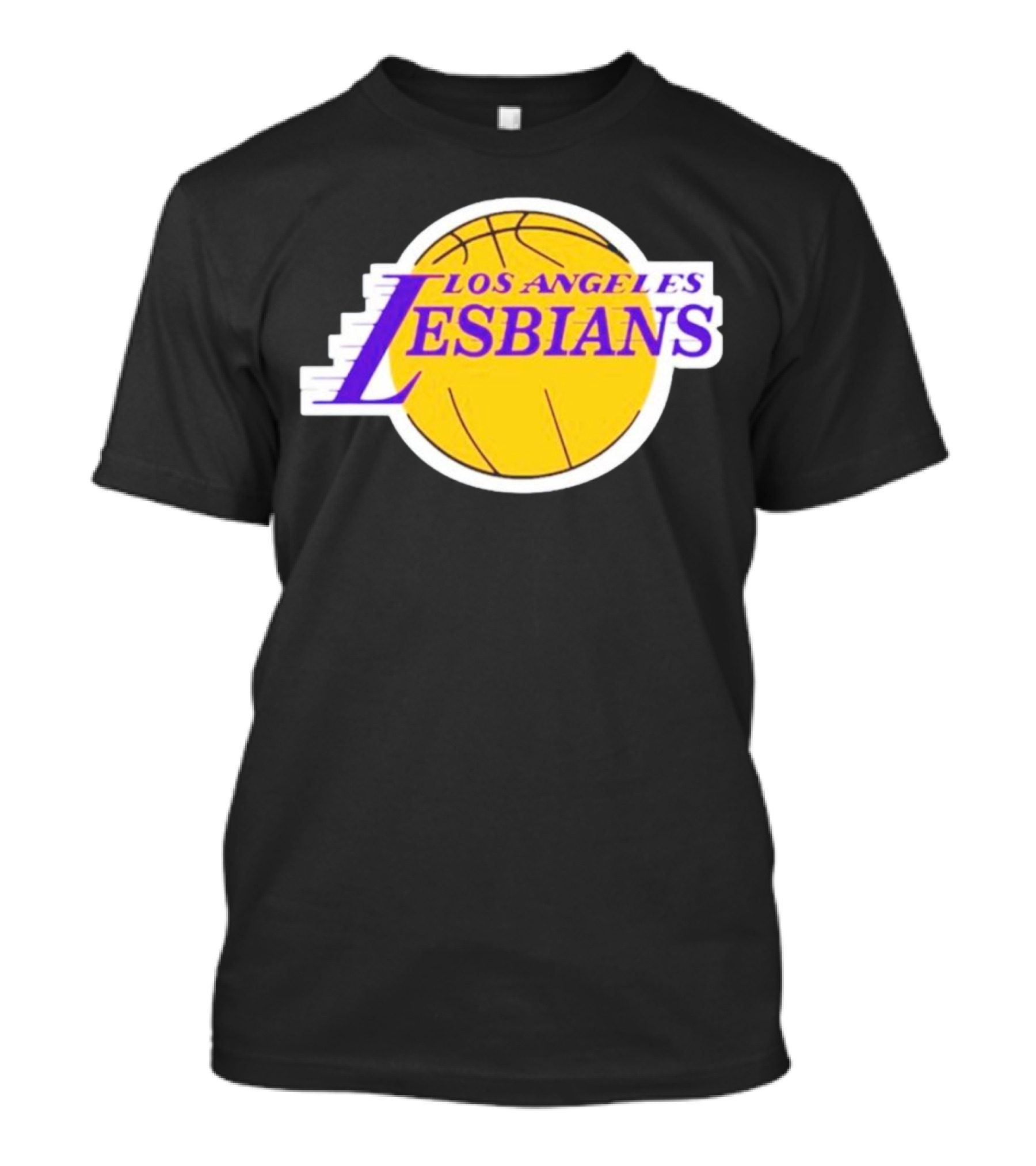 Los Angeles Lesbians Basketball T-Shirt