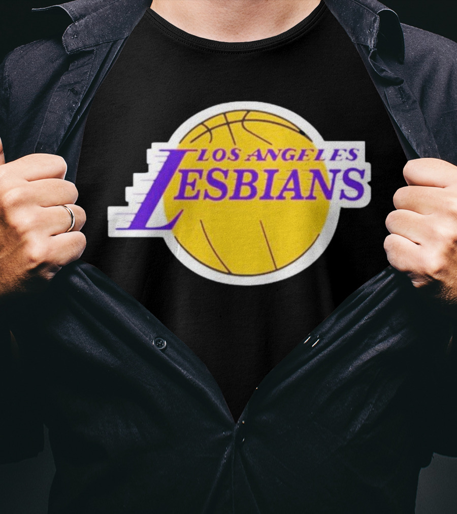 Los Angeles Lesbians Basketball T-Shirt
