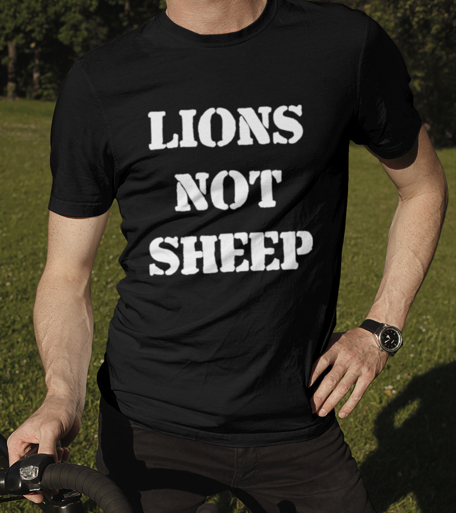 Julian Edelman Lions Not Sheep T-Shirt