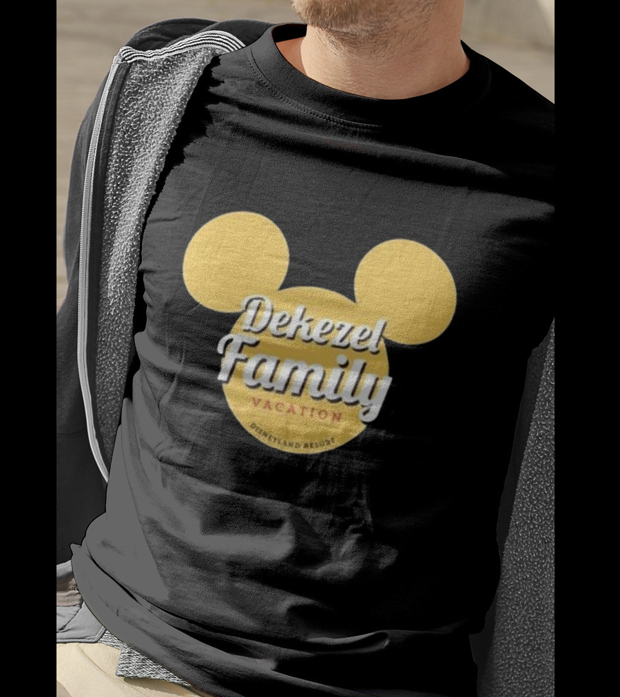 Dekezel Family Disneyland Resort Vacation Mickey Mouse T-Shirt