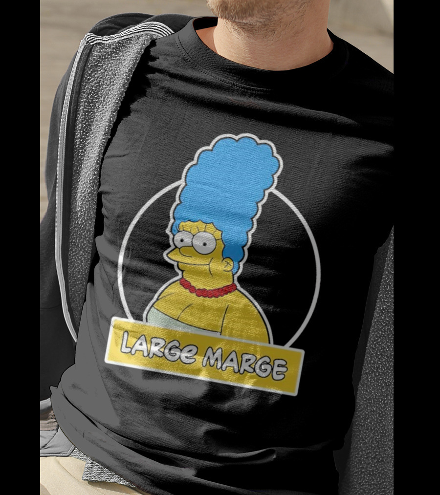 Large Marge Cartoon Character Design Justin Danger Nunley T-Shirt