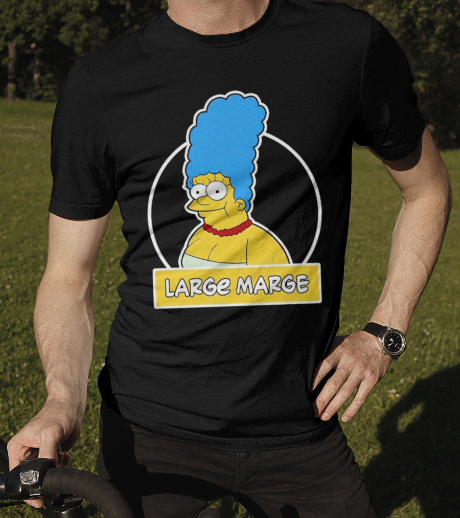 Large Marge Cartoon Character Design Justin Danger Nunley T-Shirt