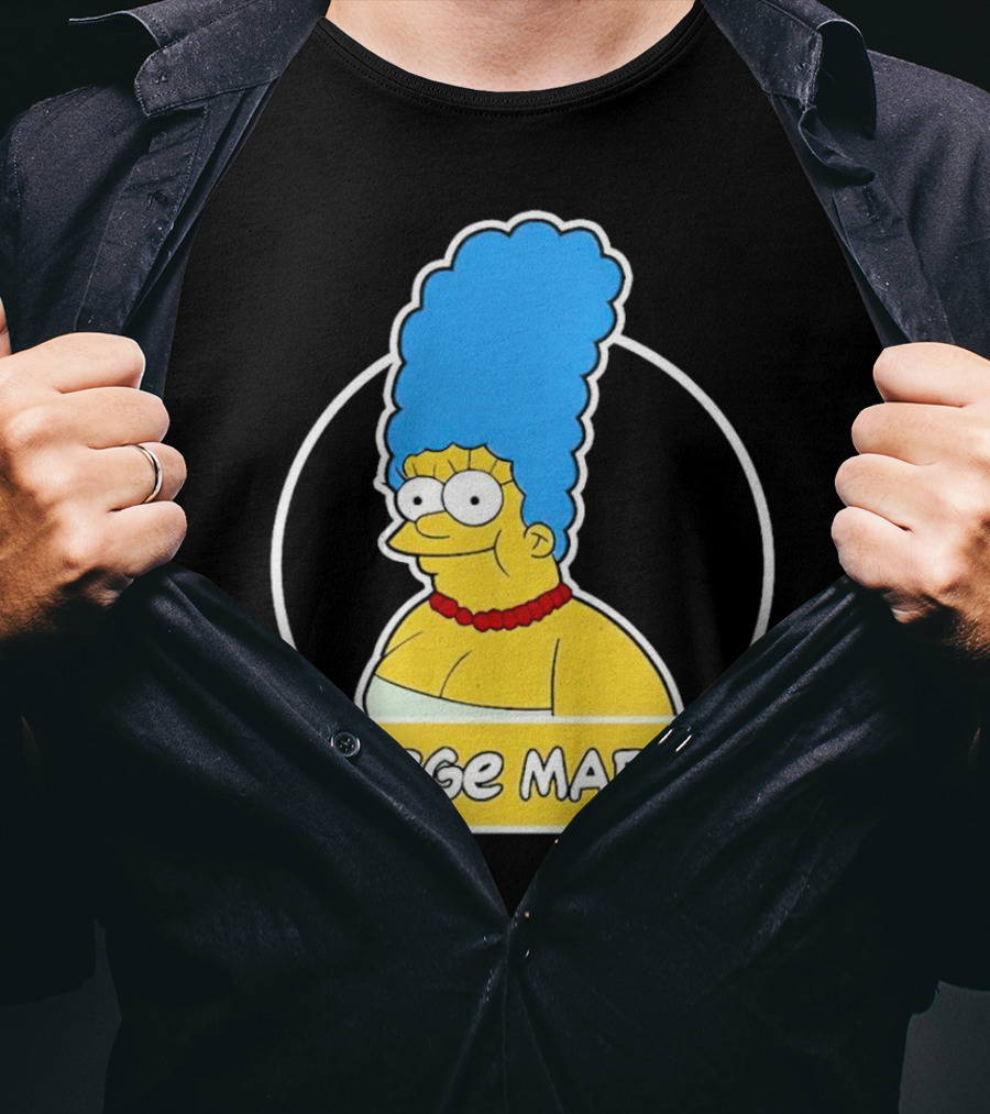 Large Marge Cartoon Character Design Justin Danger Nunley T-Shirt