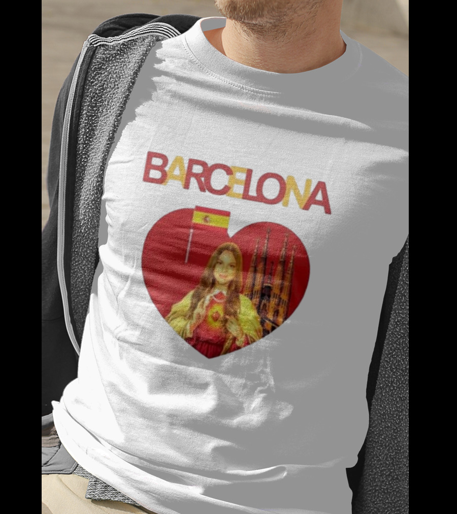 Barcelona Olivia Rodrigo Jesus Spain Iconic T-Shirt