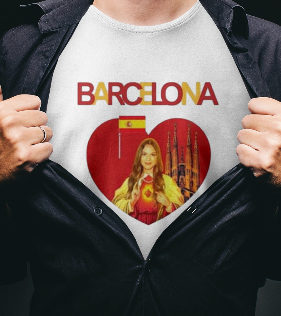 Barcelona Olivia Rodrigo Jesus Spain Iconic T-Shirt