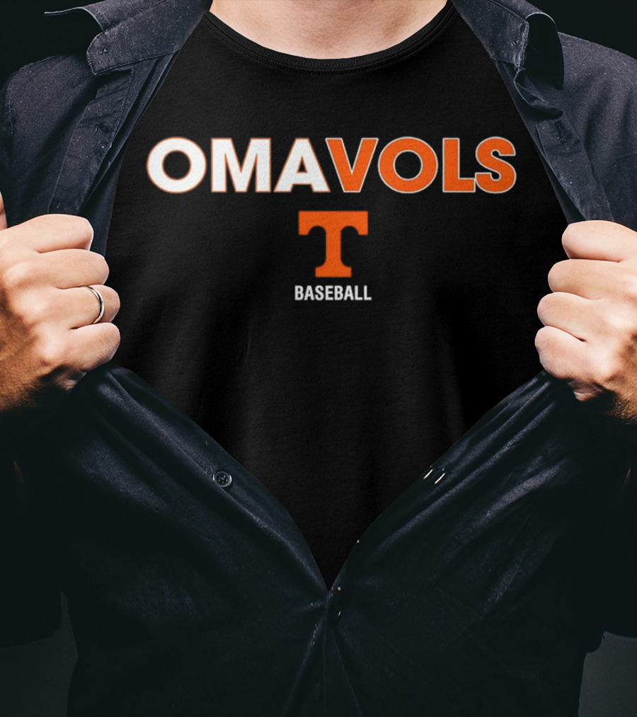 Omavols Tennessee Volunteers Baseball T-Shirt