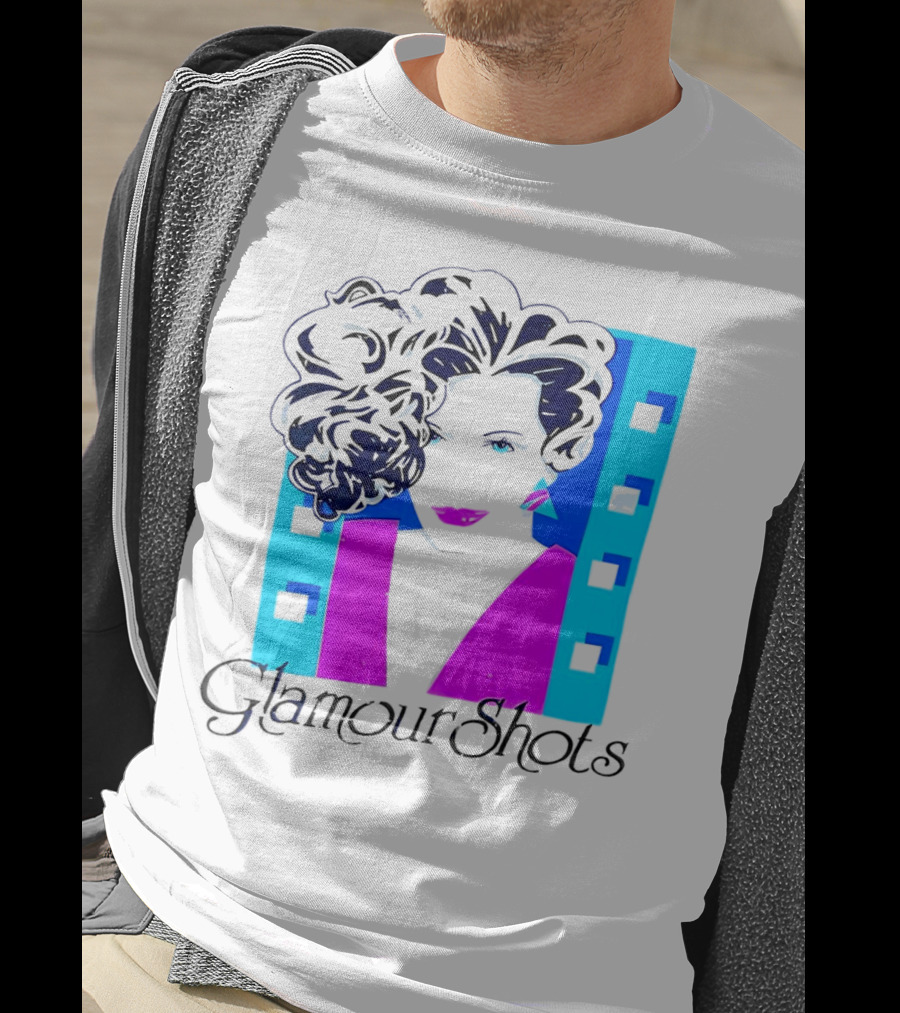 Glamour Shots Pop Art Retro Style Icons T-Shirt