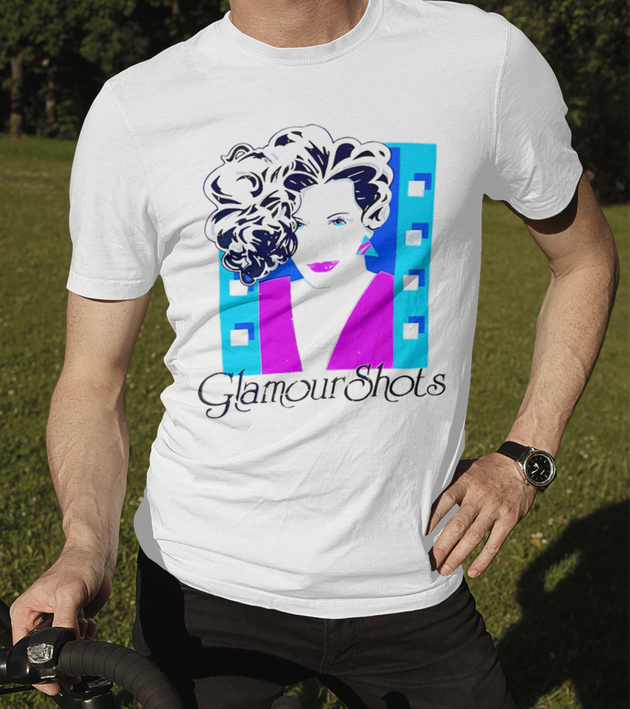 Glamour Shots Pop Art Retro Style Icons T-Shirt