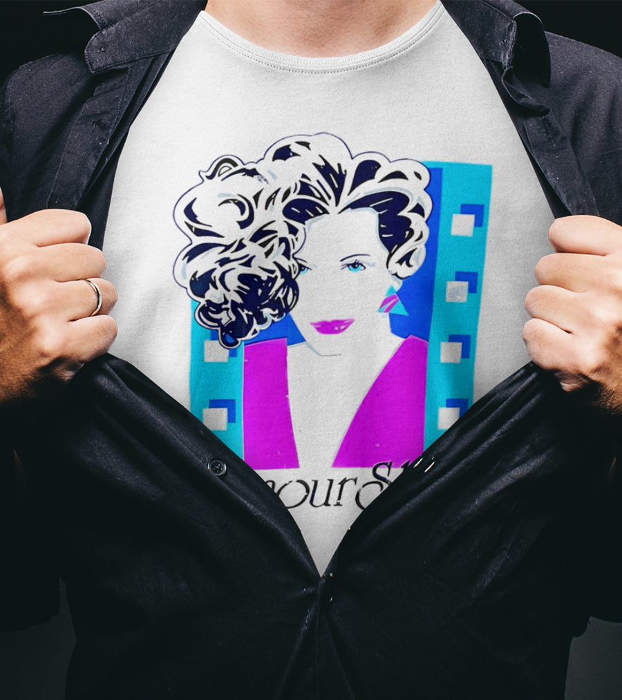 Glamour Shots Pop Art Retro Style Icons T-Shirt