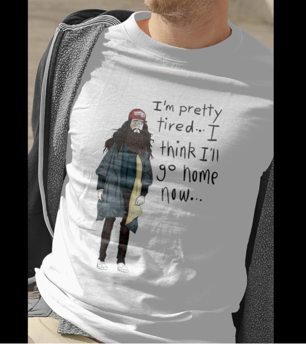 I'm Pretty Tired I Think I'll Go Home Now Vintage Movie Forest Run T-Shirt