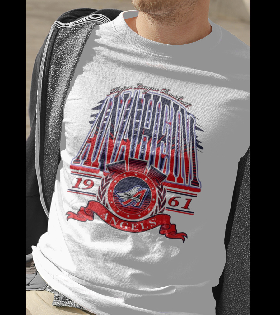 Major League Baseball Anaheim Angels 1961 T-Shirt
