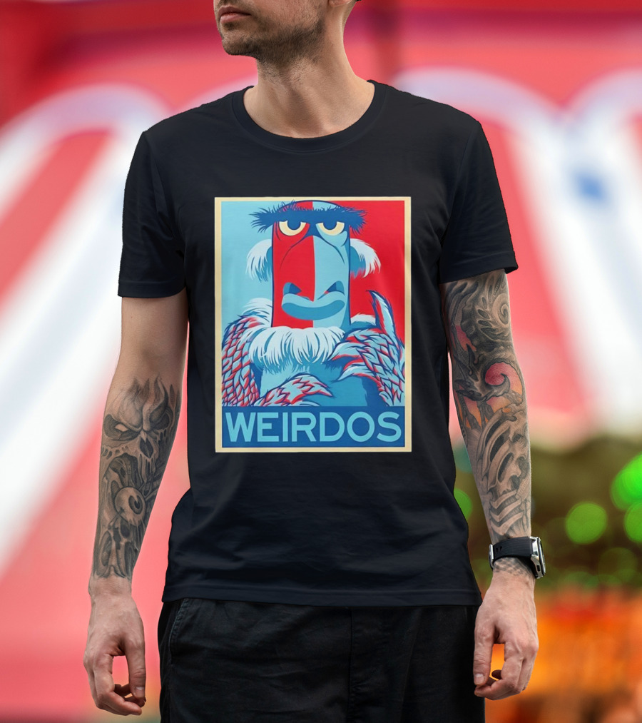 Sam the Eagle Weirdos Shepard Fairey Hope T-Shirt