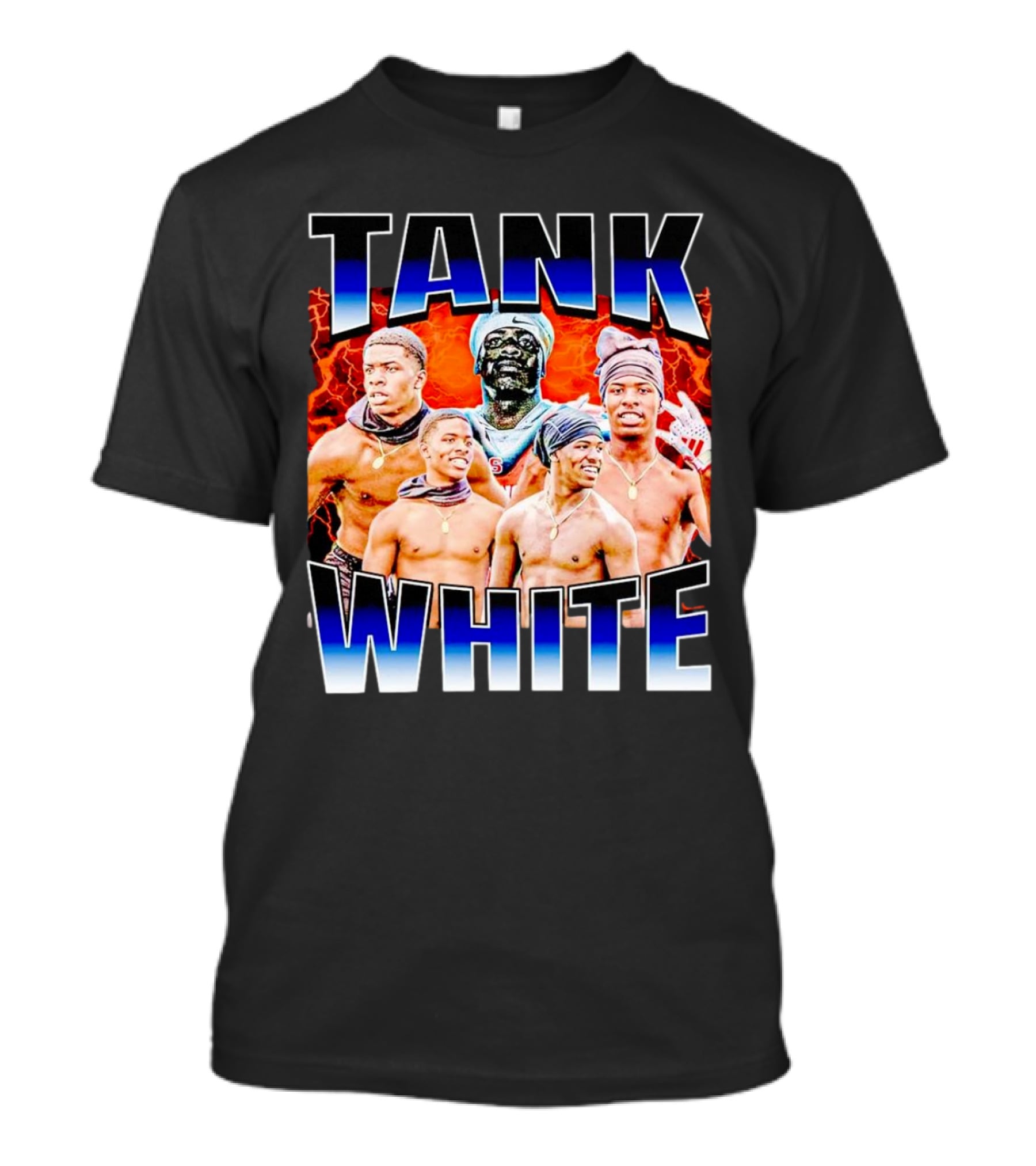 TANK WHITE Vintage Energy Group T-Shirt