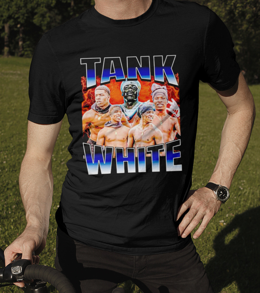 TANK WHITE Vintage Energy Group T-Shirt