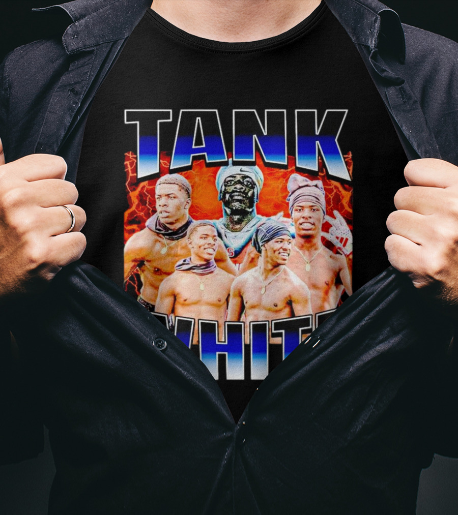 TANK WHITE Vintage Energy Group T-Shirt