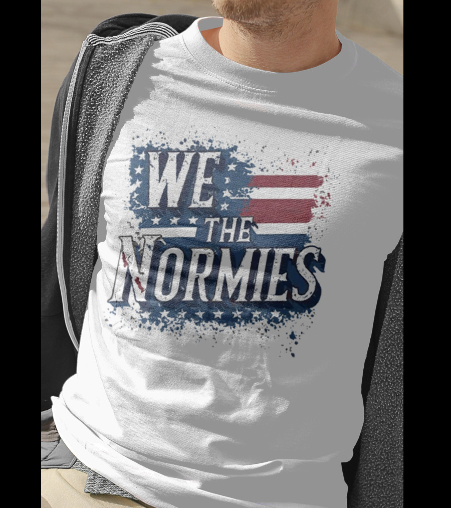 We The Normies American Flag T-Shirt