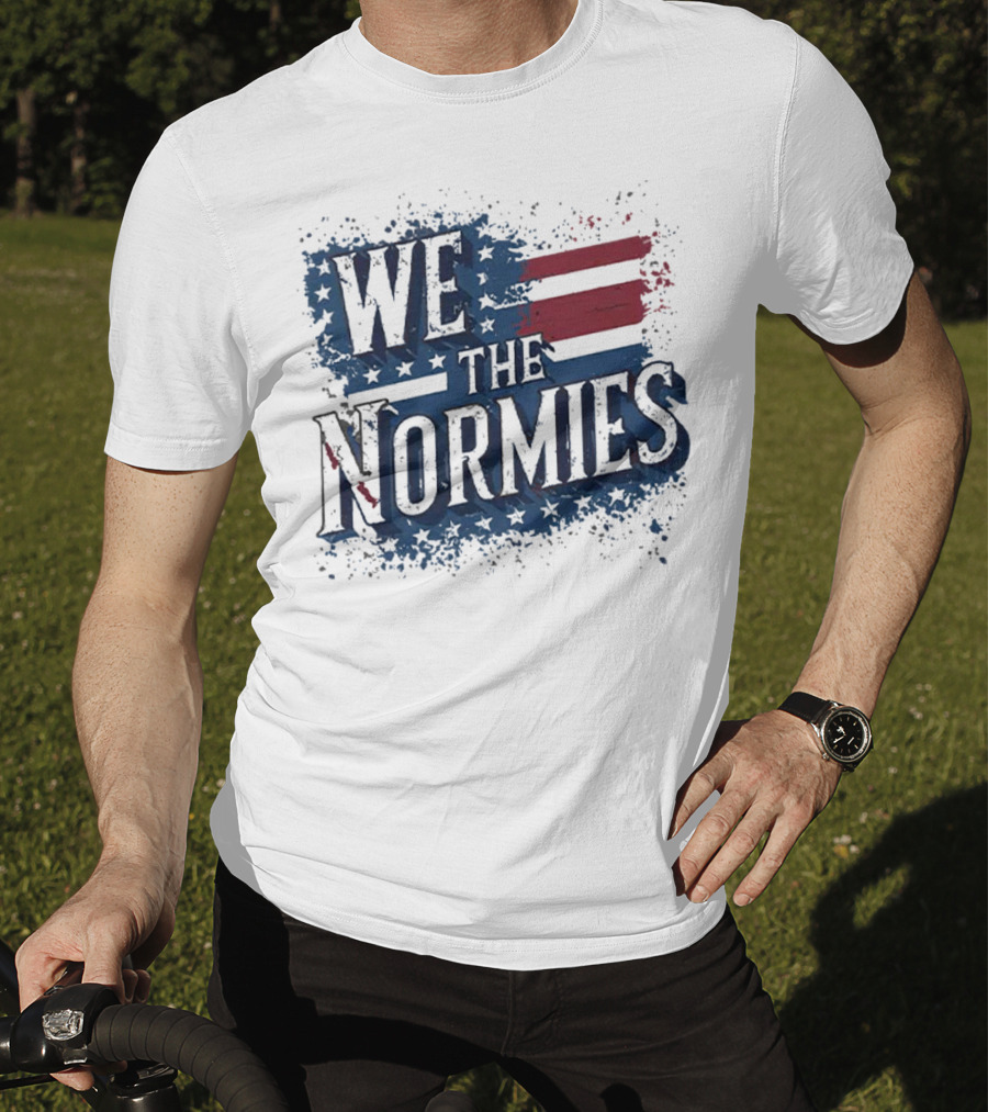We The Normies American Flag T-Shirt