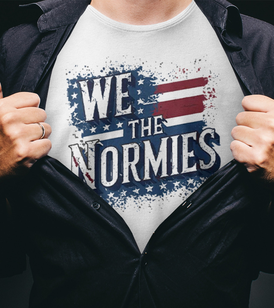 We The Normies American Flag T-Shirt
