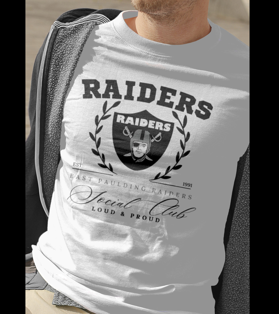 East Paulding Raiders Social Club Est 1991 Loud And Proud T-Shirt