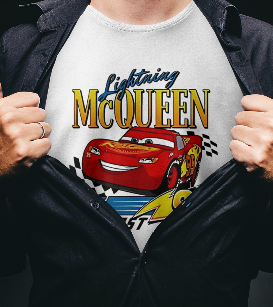 Lightning McQueen 95 Think Fast Racing Adventure T-Shirt
