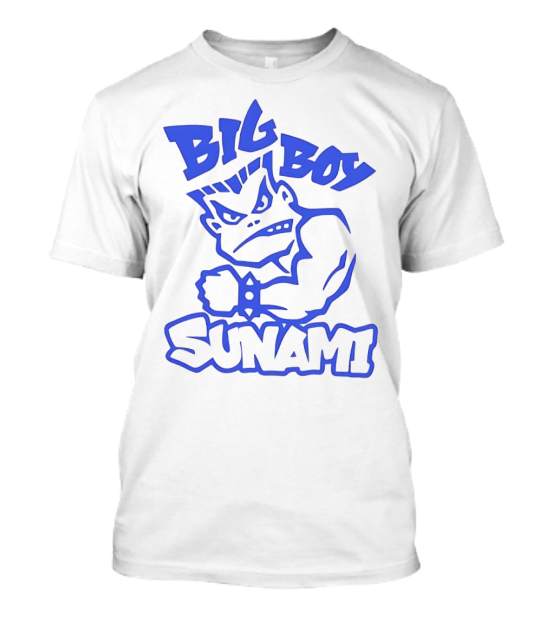 Big Boy Sunami Punching Character T-Shirt