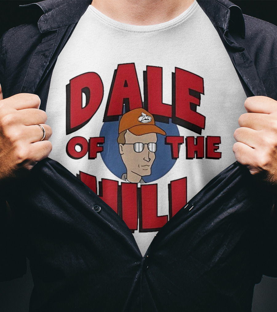 Dale Gribble Dale Of The Hill Cartoon Graphics T-Shirt