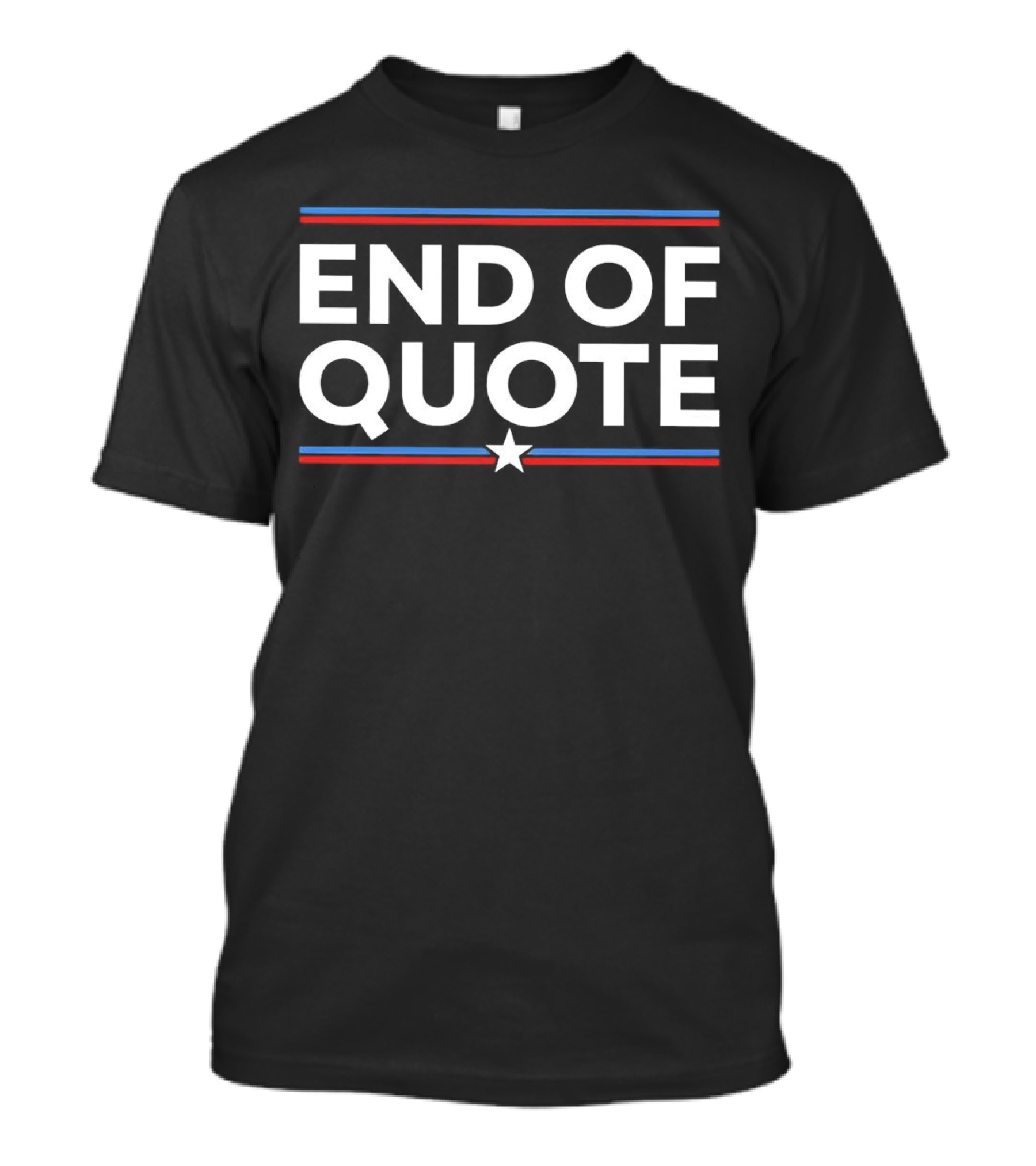 END OF QUOTE Patriotic Star And Stripes T-Shirt