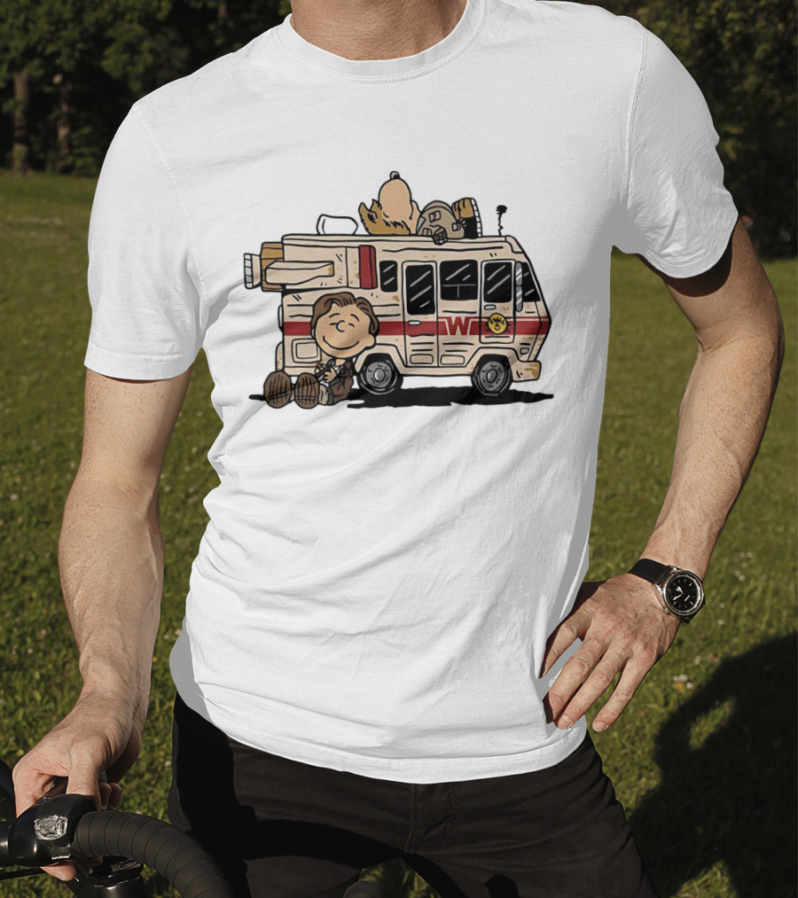 Spaceballs Lone Starr Barf And Eagle 5 In Peanuts T-Shirt