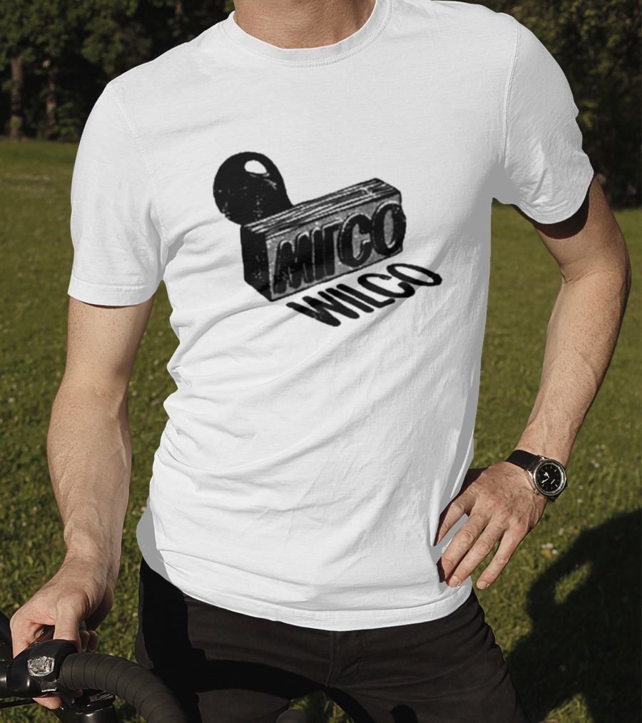 Wilco Band Logo Stamp Block T-Shirt