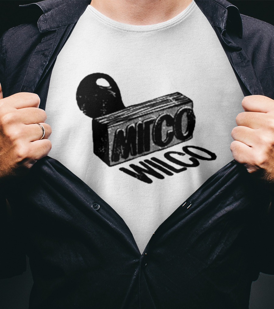 Wilco Band Logo Stamp Block T-Shirt