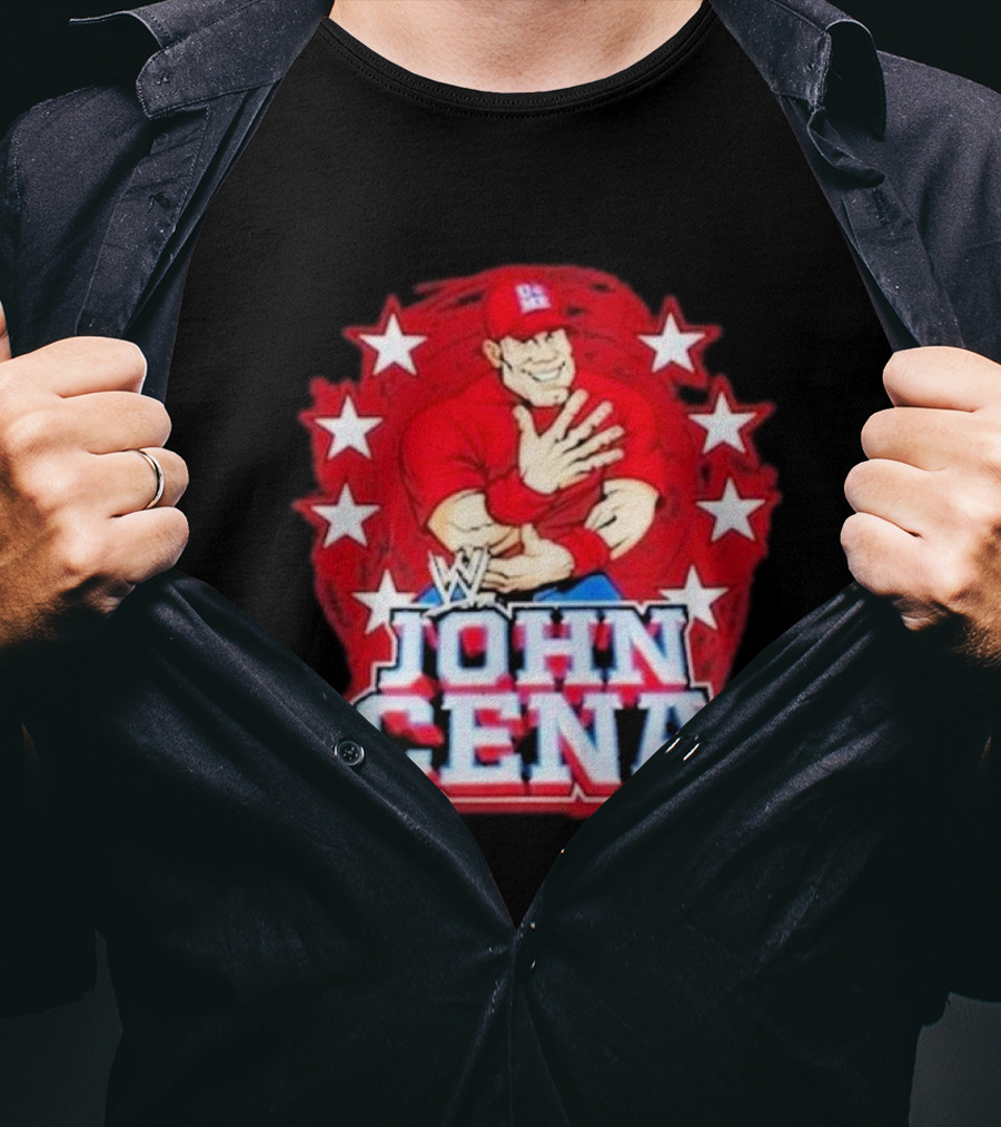 WWE John Cena Cartoon Stars T-Shirt