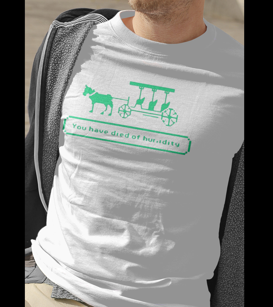 Louisiana Trail You Have Died Of Humidity Retro Wagon Image T-Shirt
