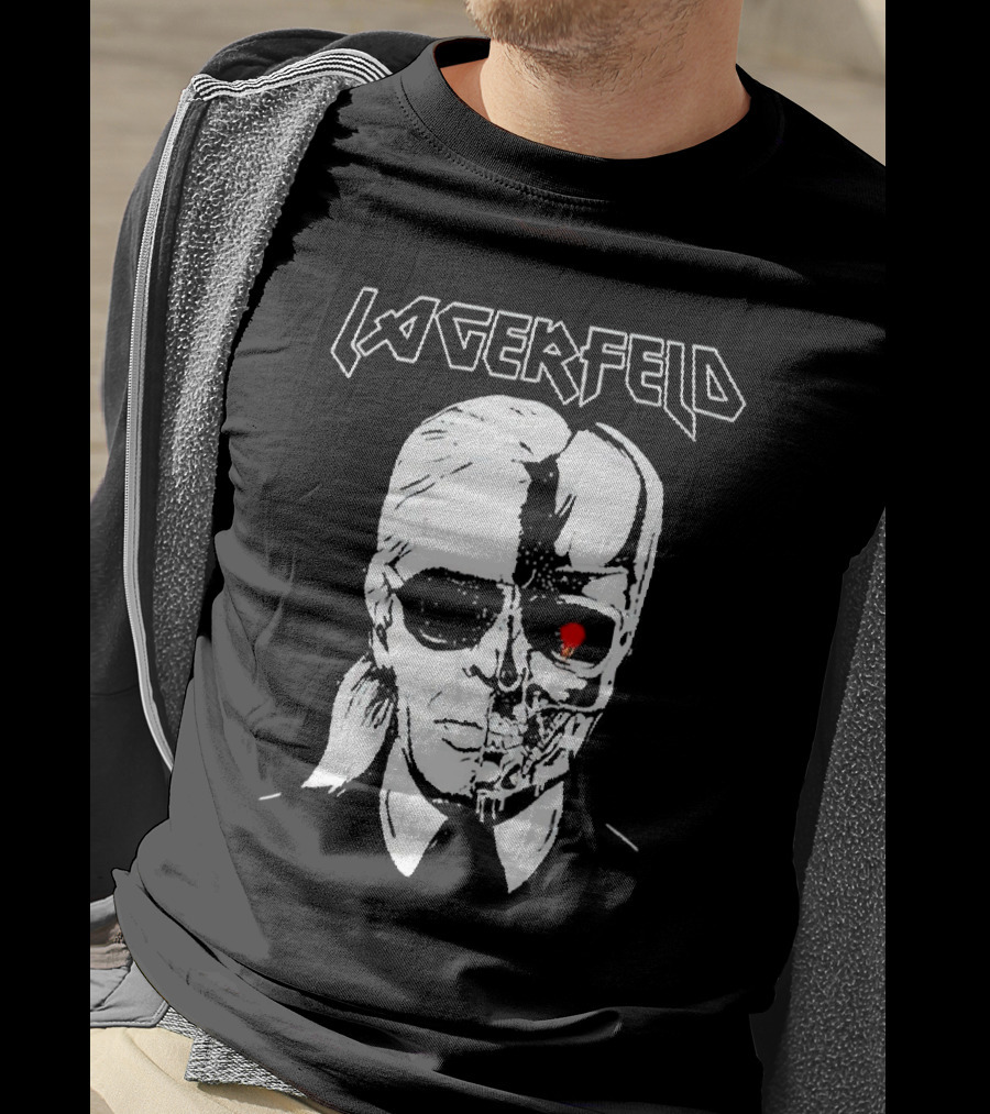 Lagerfeld Stylestalker Cybernetic Visionary Fashion T-Shirt